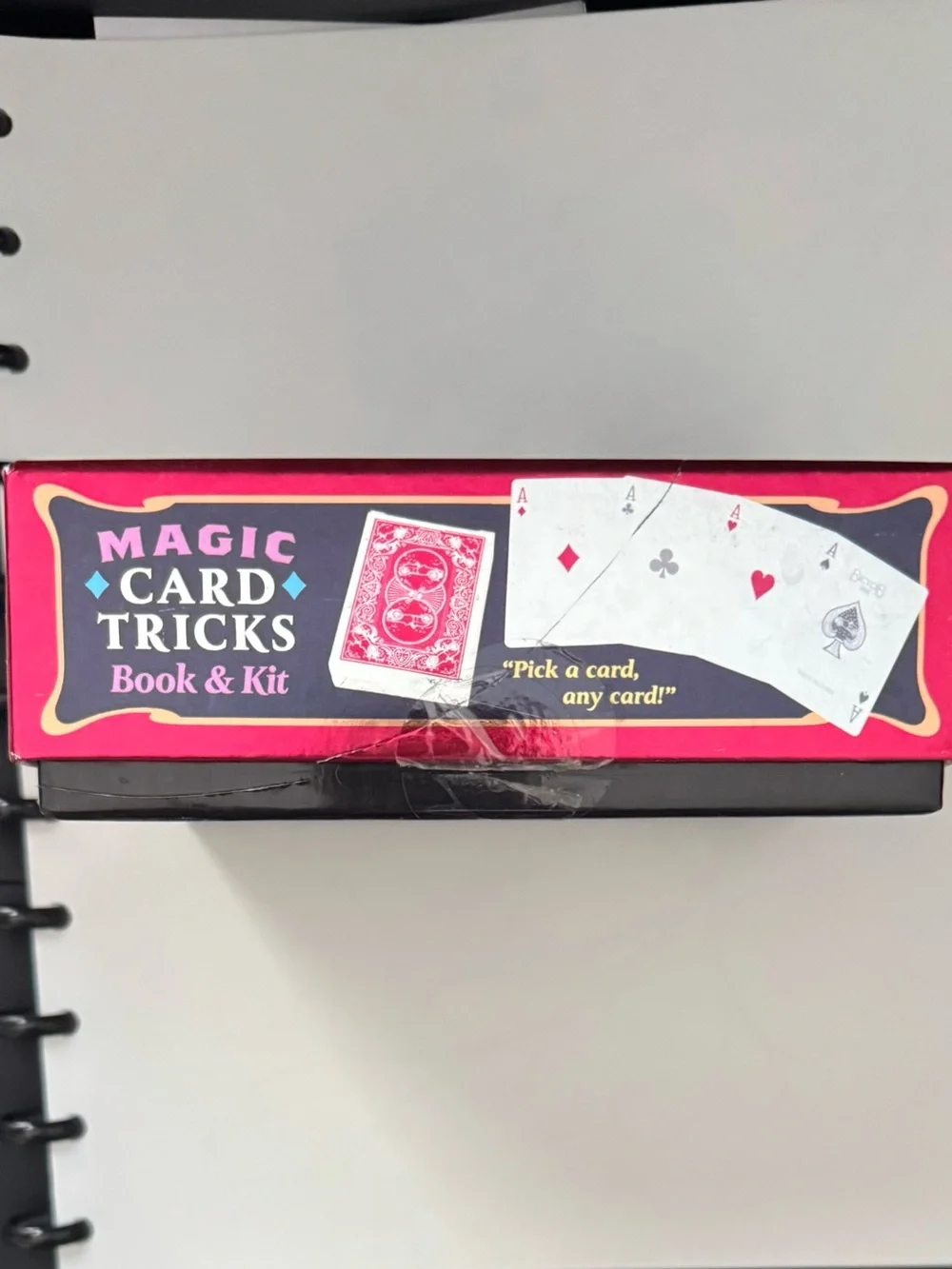 Magic Card Tricks Book & Kit By Robert Mandelberg and Distributed By Mud Puddle